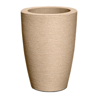 vaso grafiato conico 38 areia