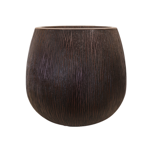 vaso relevo oval 56 carvalho