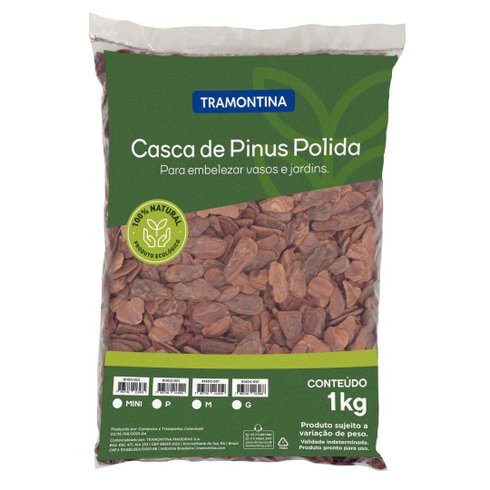 casca pinus polida p tramontina 1kg 1