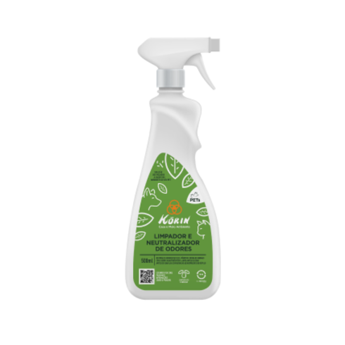 limpador e neutralizador de odores pet spray 500ml