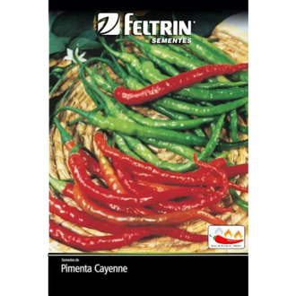 Semente de Pimenta Cayenne Long Slim Feltrin Economica
