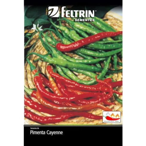 semente pimenta cayenne long slim feltrin eco 400mg