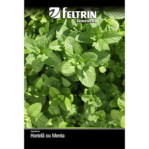 semente hortel ou menta piperita feltrin eco 30mg