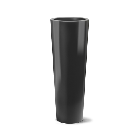 vaso prime classic cone 85 cor preto
