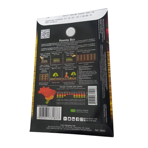 informacao semente pimenta bico feltrin eco 400mg