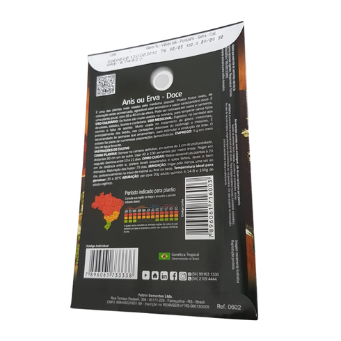 informacao semente anis ou erva doce feltrin eco 150mg