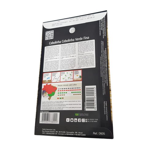 informacao semente cebolinha verde golden feltrin 300mg