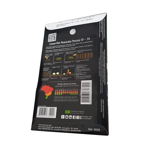 informacao couve flor opiracicaba precoce 3 gramas feltrin