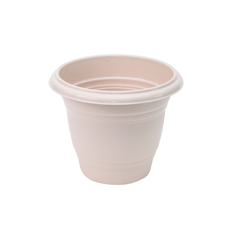 vaso redondo 28 rischioto areia bege