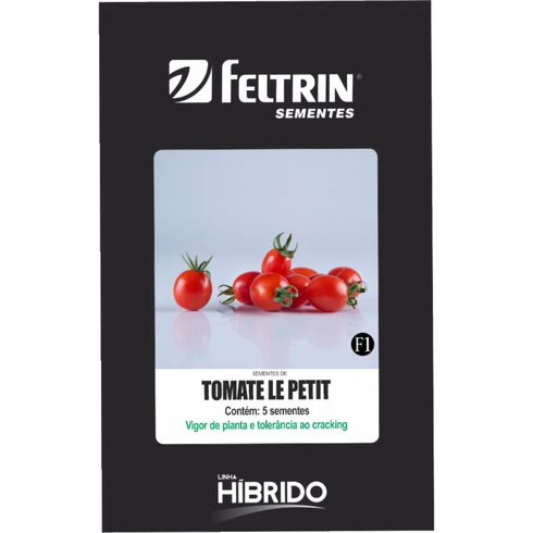 semente tomate le petit hibrido feltrin  5 sementes