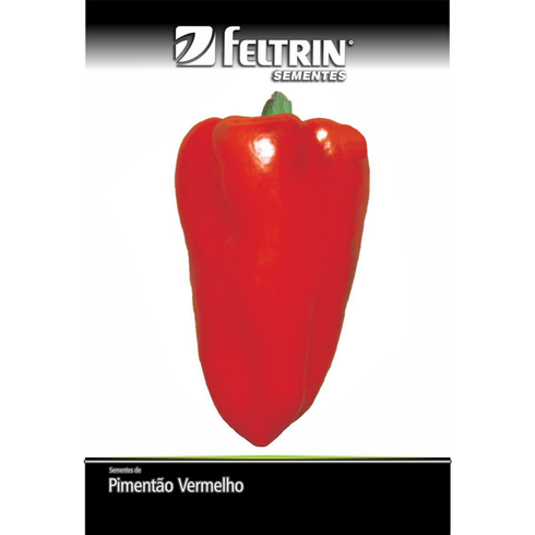 semente pimentao vermelho rubi gigante feltrin golden 25g
