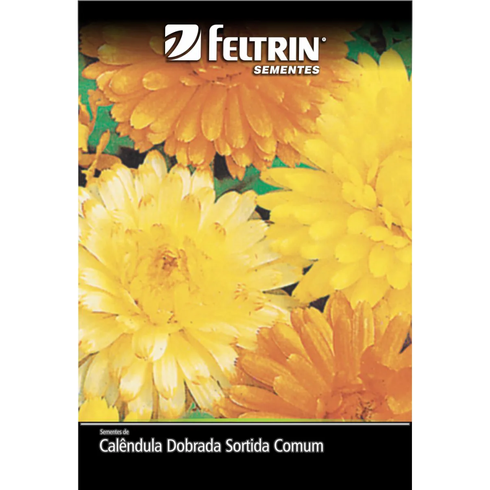 semente calendula dobrada sortida comum feltrin eco 350 mg