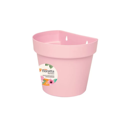 vaso de parede floratta 3 litros rischioto rosa