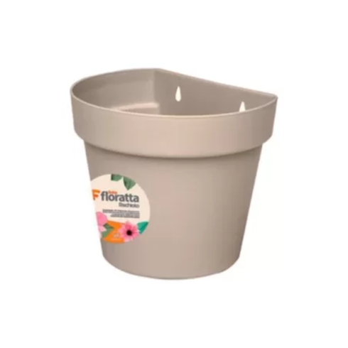 vaso de parede floratta 6 litros rischioto areia