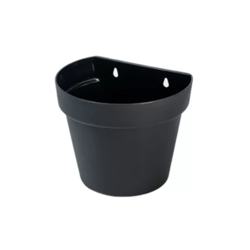 vaso de parede floratta 6 litros rischioto preto medida