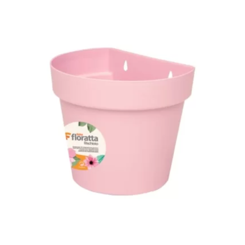 vaso de parede floratta 6 litros rischioto rosa