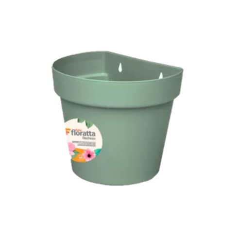 vaso de parede floratta 6 litros rischioto verde