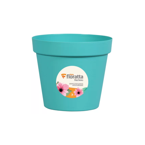 vaso redondo floratta nr 19 rischioto verde menta
