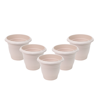 Kit Vaso Redondo N 28 Rischioto Areia