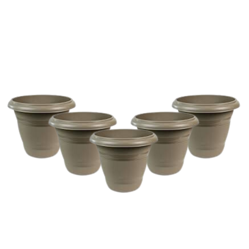 kit vaso redondo 13 rischioto areia 24 unidades