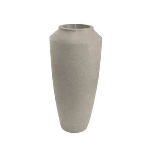 vaso de polietileno thai 75 vasap cor branco marmore