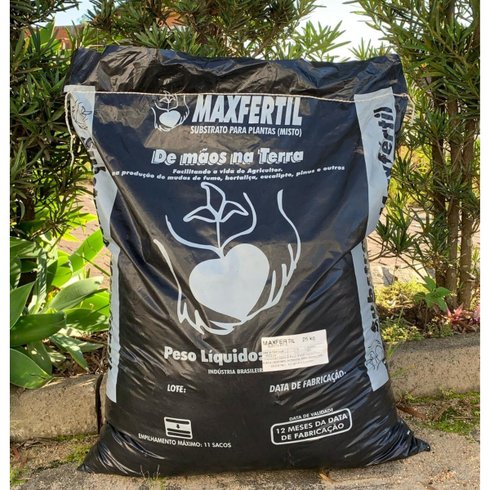 Substrato Maxfertil a Base de Casca de Pinus 25kg / 50litros