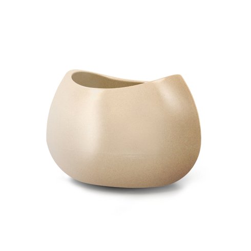 vaso oval n 12 areia