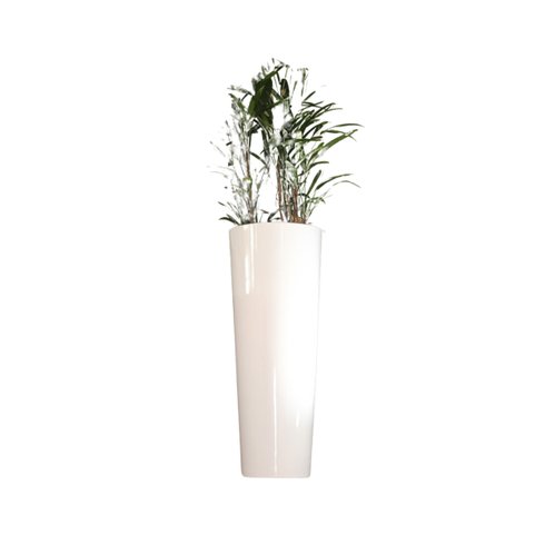 vaso cone prime 70 branco cristal nutriplan