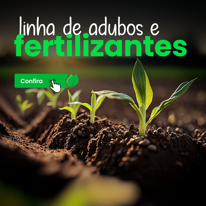 linha de adubos e fertilizantes