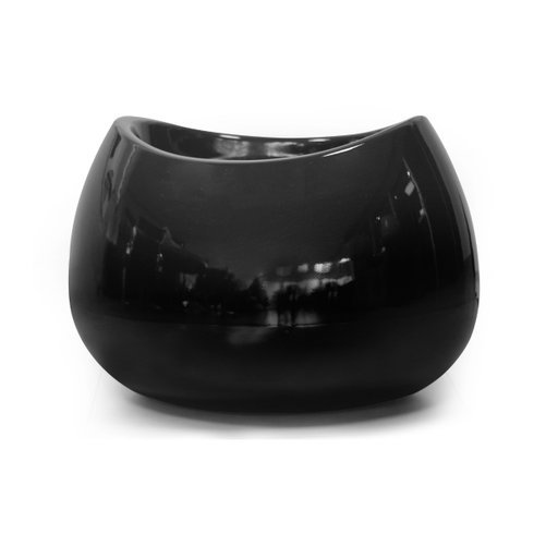 vaso arca 39 preto obsidian