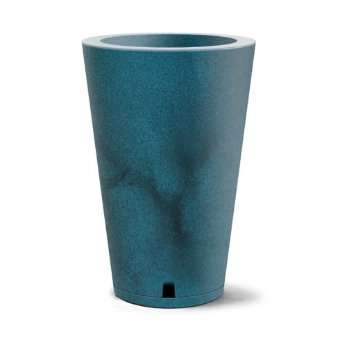 vaso petra com prato conico 75 verde guatemala