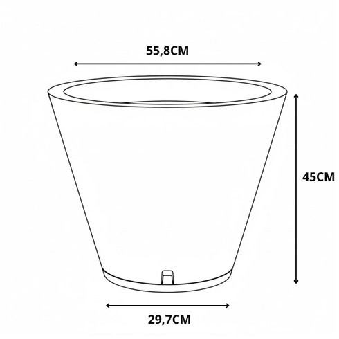vaso petra cone 45