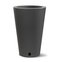 vaso petra conico 45 com prato preto capa