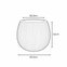 medidas vaso de polietileno oval relevo n 42