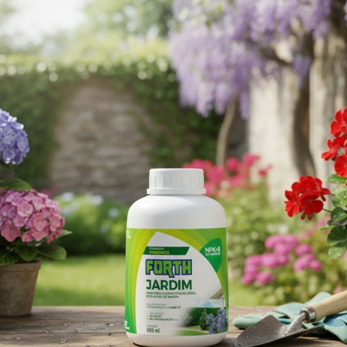 fertilizante foliar liquido concentrado para jardim forth 2