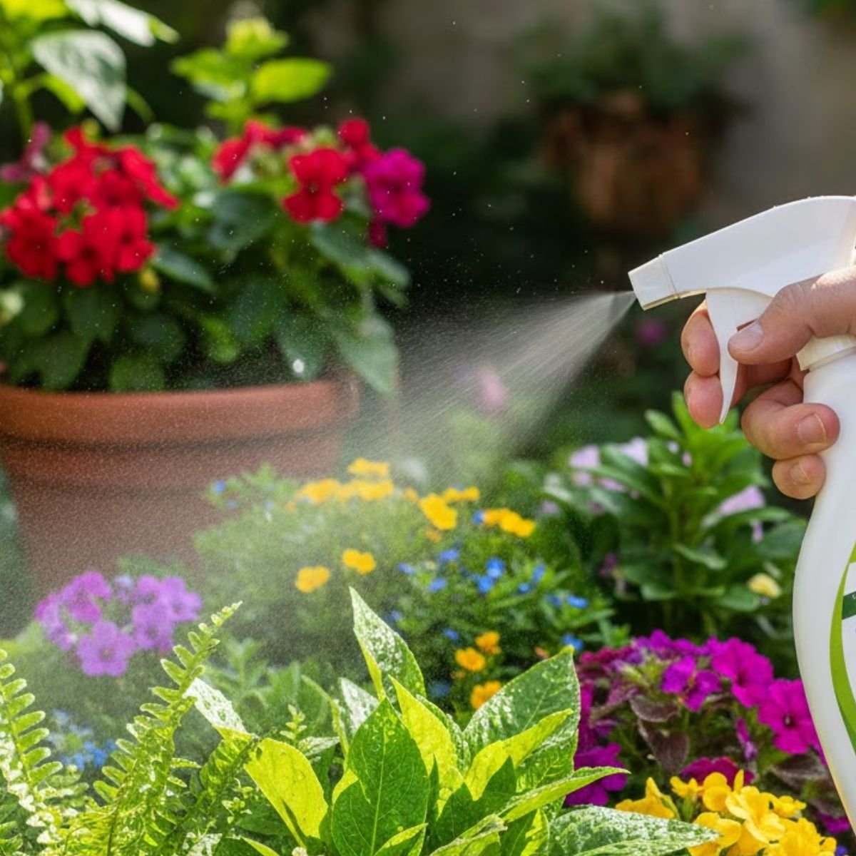 fertilizante foliar liquido concentrado para jardim forth 4