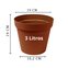 vaso redondo floratta nr 19 3l rischioto telha 2