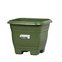 vaso quadrado n 17 rischioto verde capa