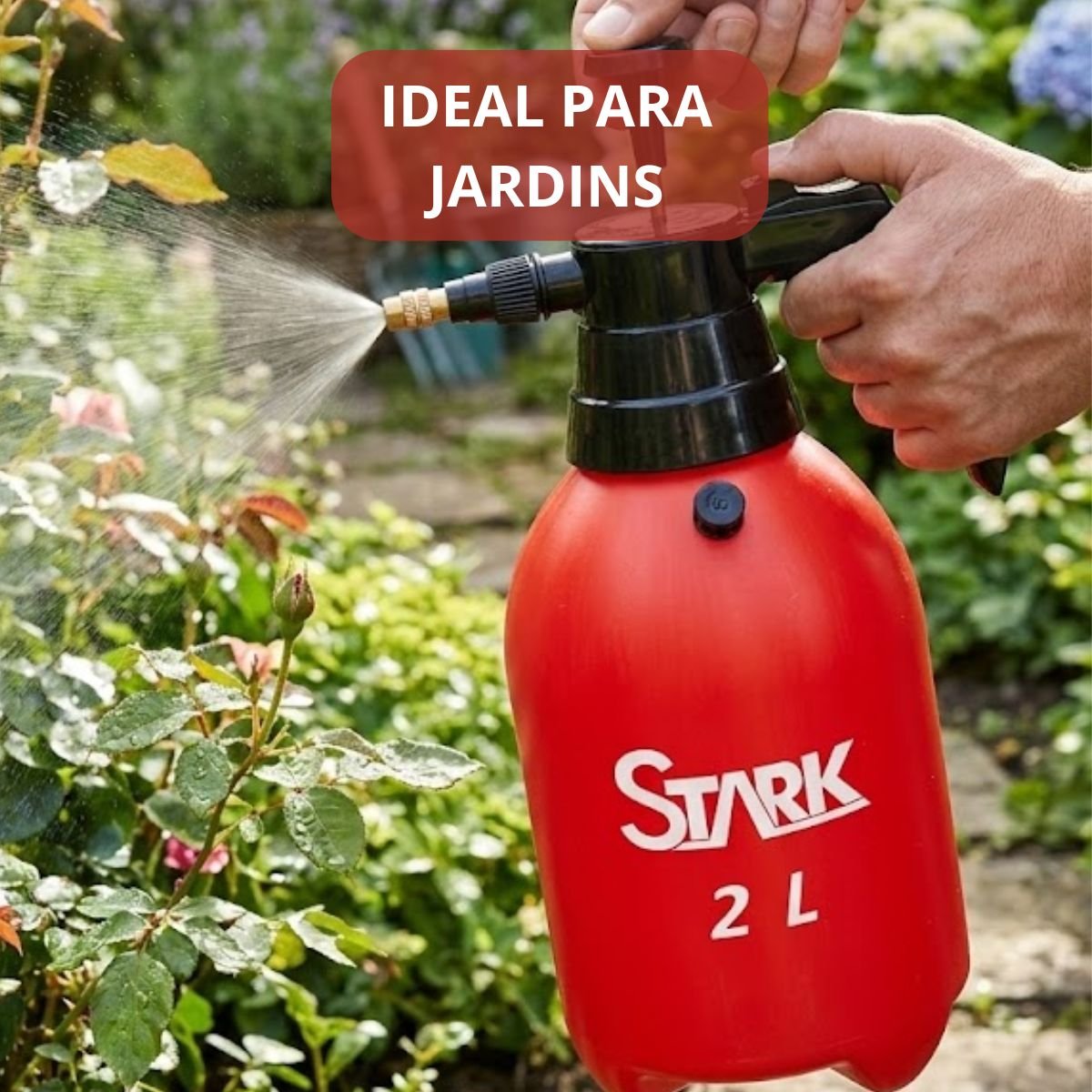 Pulverizador Manual de Compressão Prévia STARK 2 Litros