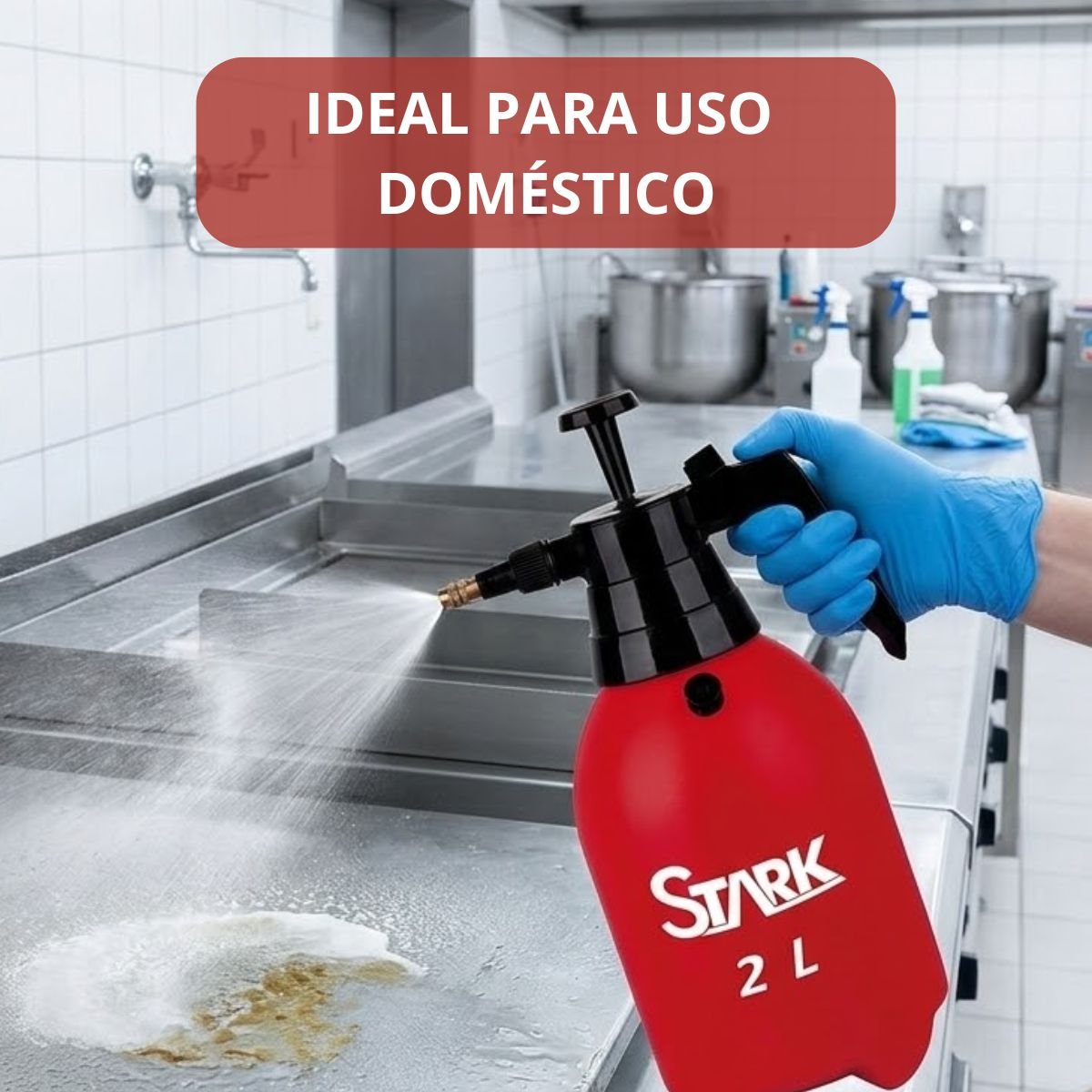 Pulverizador Manual de Compressão Prévia STARK 2 Litros