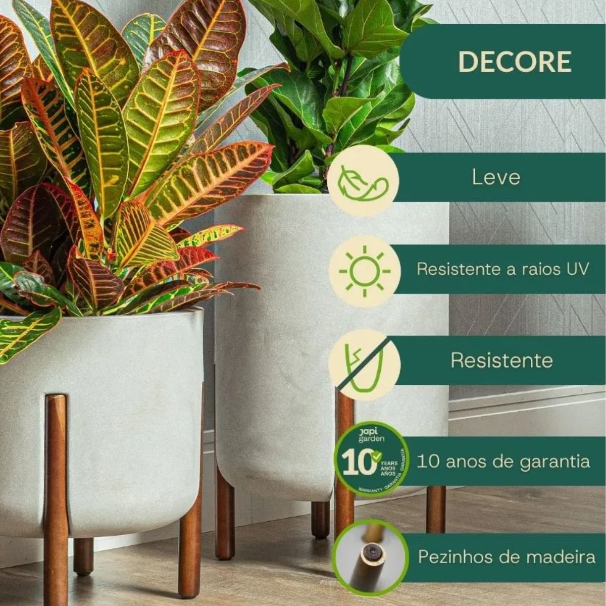 vaso urbe decore 33 preto ardosia 2