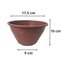 cuia ecovaso n 18 terracota 3