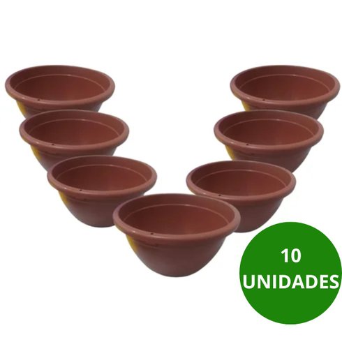 cuia ecovaso n 18 terracota 1 kit