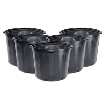 Kit Vasos Flexíveis Preto para Mudas 18 Litros c/alça Nutriplan