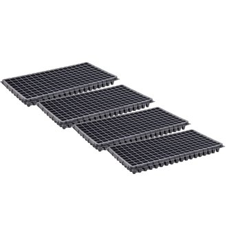 Kit Bandeja Flexível para Semeadura 162 células QUADRADA Nutriplan