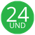 24 UNIDADES