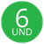 6 unidades