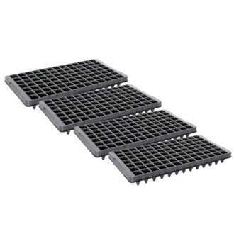 Kit Bandeja Flexível p/Semeadura Nutriplan 200 Células S/ABA F08 Fina