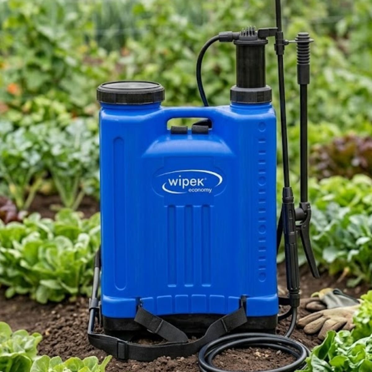 EZスーパーボックスフライ20 Pulverizador Costal Manual ECONOMY AZUL Wipek - 20 Litros