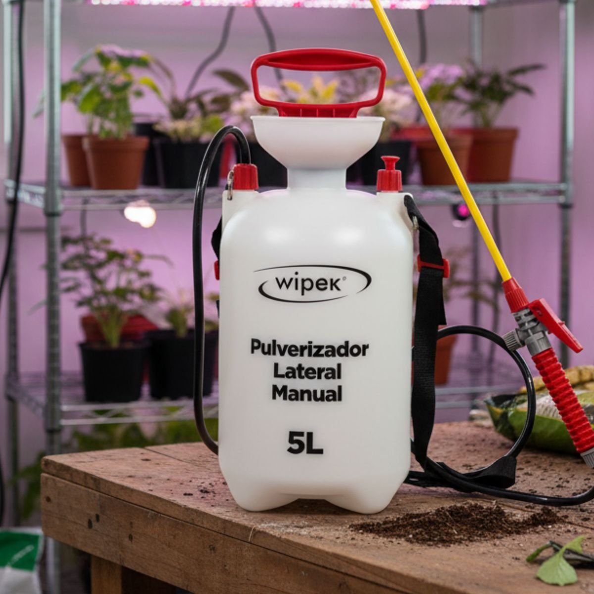 Pulverizador Lateral Manual PCP Wipek - 5 Litros
